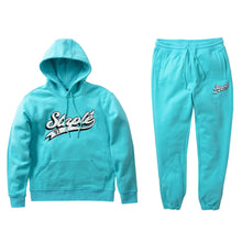 Load image into Gallery viewer, Buy Men's Staple Triboro Logo Sweatsuit - Blue - Swaggerlikeme.com