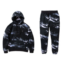 Load image into Gallery viewer, Buy Men's Staple Maxwell Liquid Chrome Sweatsuit in Black - Swaggerlikeme.com