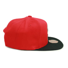 Load image into Gallery viewer, Buy NBA Toronto Raptors 2 Tone Classic Logo Snapback Hat Red and Black by Mitchell and Ness - Swaggerlikeme.com / Grand General Store