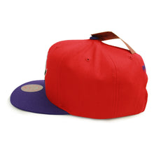Load image into Gallery viewer, Buy Toronto Raptors Mitchell & Ness NBA Wool 2 Tone HWC Snapback Hat in Red/Purple - Swaggerlikeme.com / Grand General Store