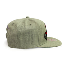 Load image into Gallery viewer, Buy NBA Toronto Raptors Team Heather HWC Snapback Hat Grey By Mitchell & Ness - Grey - Swaggerlikeme.com