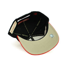 Load image into Gallery viewer, Buy NBA Toronto Raptors Wool 2 Tone Snapback Hat Black and Red By Mitchell and Ness - Swaggerlikeme.com / Grand General Store