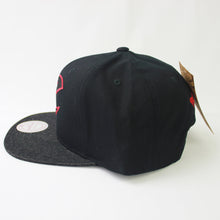 Load image into Gallery viewer, Buy Cleveland Cavaliers Mitchell & Ness NBA Black Denim Crimson Snapback Hat - Swaggerlikeme.com / Grand General Store