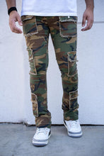 Load image into Gallery viewer, Buy Men&#39;s DAMATI Jeans Napoleon Stacked Pocket Premium Denim in Woodladns Camo
