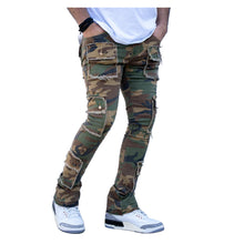 Load image into Gallery viewer, Buy Men's DAMATI Jeans Napoleon Stacked Pocket Premium Denim in Woodladns Camo