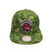 Load image into Gallery viewer, Buy NBA Toronto Raptors Hardwood Classics Tonal Camo Snapback Cap By Mitchell & Ness - Swaggerlikeme.com / Grand General Store