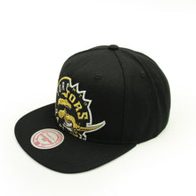 Load image into Gallery viewer, Buy NBA Toronto Raptors Split Crown Snapback Hat Black by Mitchell and Ness - Swaggerlikeme.com / Grand General Store