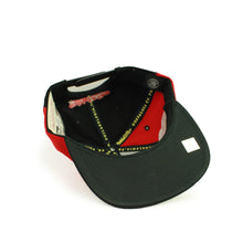 Load image into Gallery viewer, Buy NBA Toronto Raptors Full Deck Split Back Snapback Hat Black Red By Mitchell and Ness - Swaggerlikeme.com / Grand General Store