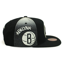 Load image into Gallery viewer, Buy NBA Brooklyn Nets Tapestry Snapback Hat Black By Mitchell and Ness - Swaggerlikeme.com / Grand General Store