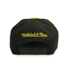 Load image into Gallery viewer, Buy NBA Los Angeles Lakers Low Big Face HWC Snapback Hat Black and Yellow By Mitchell and Ness - Swaggerlikeme.com / Grand General Store