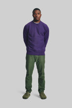 Load image into Gallery viewer, Buy House Of Blanks 400 GSM Crew Sweatshirt in Purple - Swaggerlikeme.com