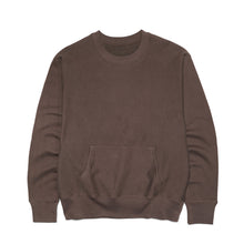 Load image into Gallery viewer, Buy House OF Blanks 500 GSM Relaxed Fit Pocket Crewneck Sweatshirt in Chocolate Brown - Swaggerlikeme.com
