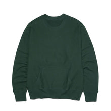 Load image into Gallery viewer, Buy House OF Blanks 500 GSM Relaxed Fit Pocket Crewneck Sweatshirt in Forest Green - Swaggerlikeme.com