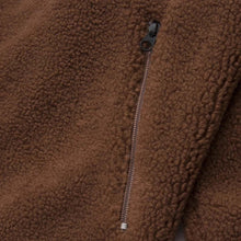 Load image into Gallery viewer, Buy Men's HUF Fort Point Sherpa Jacket - Dust Brown