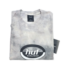 Load image into Gallery viewer, Buy Men's HUF Ellipse Logo LS Tee in Frost Gray