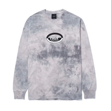 Load image into Gallery viewer, Buy Men's HUF Ellipse Logo LS Tee in Frost Gray