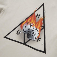Load image into Gallery viewer, Buy Men's HUF Hot Dice Triple Triangle Pullover Hoodie in Natural