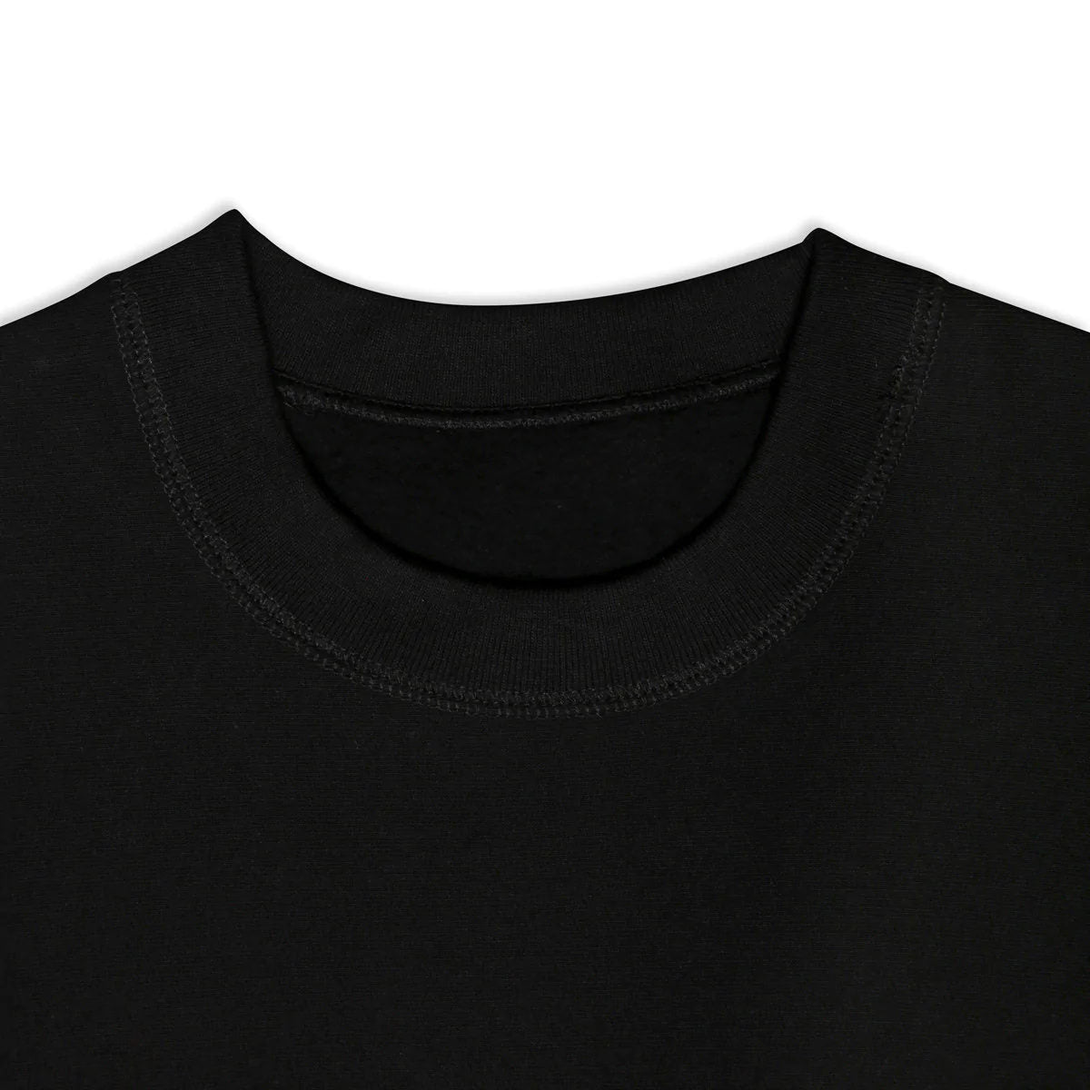 House Of Blanks 400 GSM Crew Sweatshirt in Black