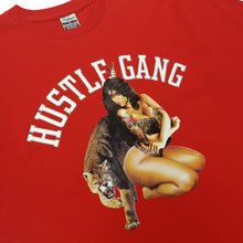 Load image into Gallery viewer, Buy Hustle Gang The Cougar Graphic Tee in True Red