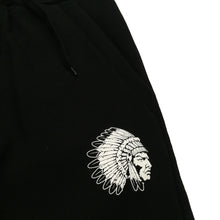 Load image into Gallery viewer, Buy Men's Hustle Gang Team Logo Sweatpants in Black