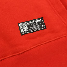 Load image into Gallery viewer, Buy Men's Hustle Gang Cougar Pullover Hoodie in Red