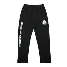 Load image into Gallery viewer, Buy Men's Hustle Gang Team Logo Sweatpants in Black