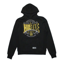 Load image into Gallery viewer, Buy Men's Hustle Gang The Hustle is Real Pullover Hoodie in Black