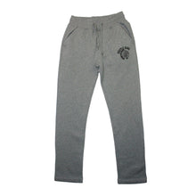 Load image into Gallery viewer, Buy Men's Hustle Gang Fleece Sweatpants in Heather Grey
