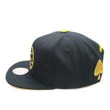 Load image into Gallery viewer, Buy Men's Mitchell & Ness NBA Toronto Raptors Call It A Spade Snapback Hat - Black