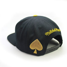 Load image into Gallery viewer, Buy Men's Mitchell & Ness NBA Toronto Raptors Call It A Spade Snapback Hat - Black