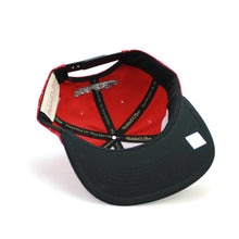 Load image into Gallery viewer, Buy Men's Mitchell & Ness NBA Chicago Bulls City Pinstripe Deadstock HWC Snapback Hat - Red