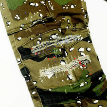 Load image into Gallery viewer, Buy Smoke Rise Rip Repair Fashion Twill Pants - Fleck Camo - Swaggerlikeme.com / Grand General Store
