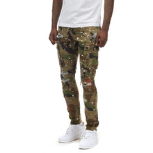 Load image into Gallery viewer, Buy Smoke Rise Rip Repair Fashion Twill Pants - Fleck Camo - Swaggerlikeme.com / Grand General Store