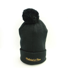 Load image into Gallery viewer, Buy NBA Toronto Raptors Graduation Pom Knit Beanie Black by Mitchell and Ness - Swaggerlikeme.com / Grand General Store