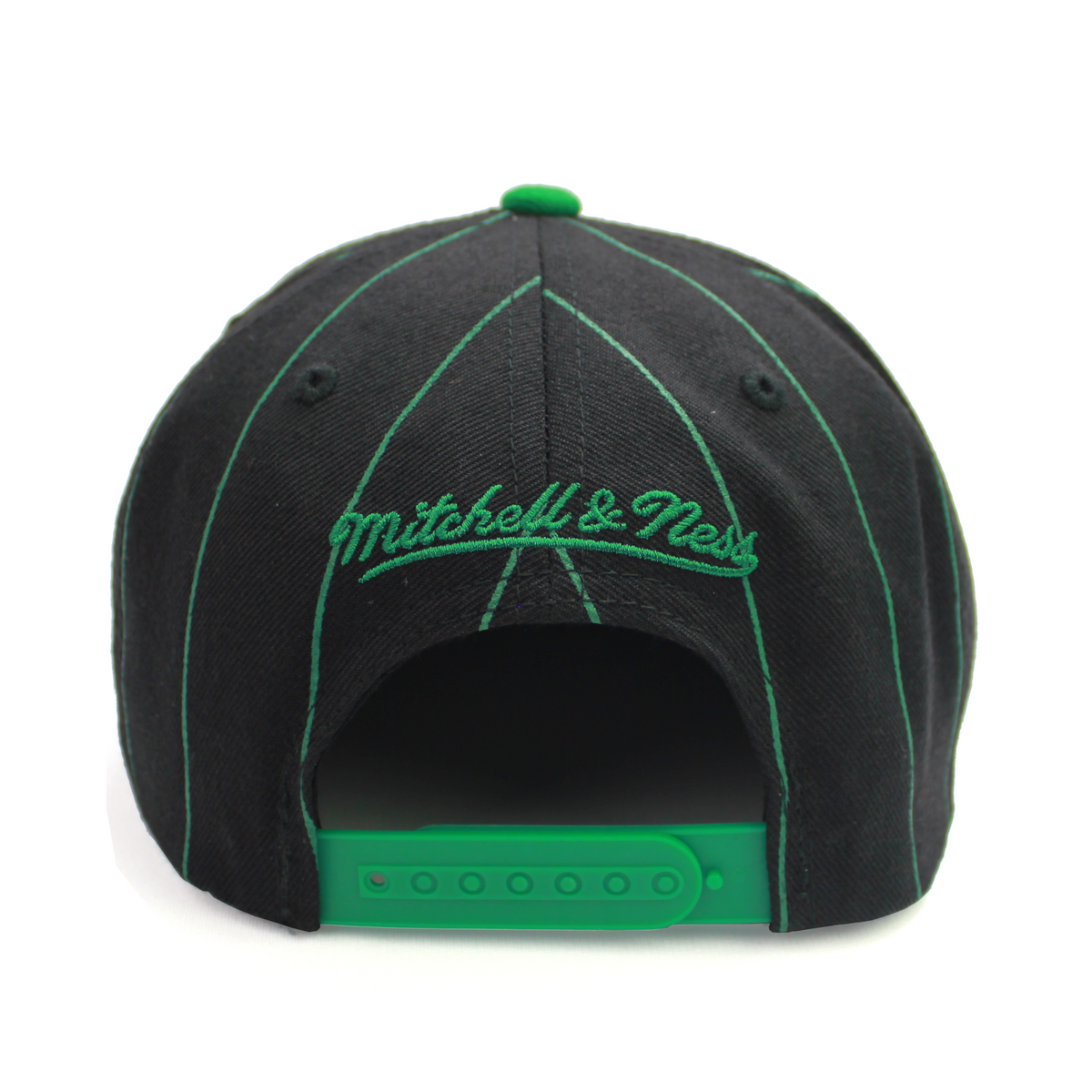 Mitchell and Ness Bucks What The Pinstripe Snapback Hat