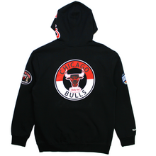 Load image into Gallery viewer, Buy Men's Chicago Bulls City Collection Fleece Hoody by Mitchell & Ness Black - Swaggerlikeme.com