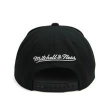 Load image into Gallery viewer, Buy Men's Los Angeles Lakers Munch Time Snapback Hat by Mitchell & Ness Black - Swaggerlikeme.com