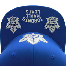Load image into Gallery viewer, Men's Mitchell & Ness NHL Toronto Maple Leafs Vintage Hat Trick Snapback Hat Blue - Swaggerlikeme.com