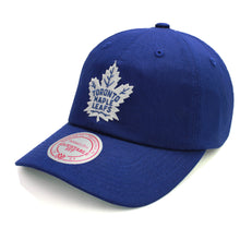 Load image into Gallery viewer, Buy Men's Mitchell & Ness NHL Toronto Maple Leafs Team Ground 2.0 Strapback Hat in Blue - Swaggerlikeme.com / Grand General Store