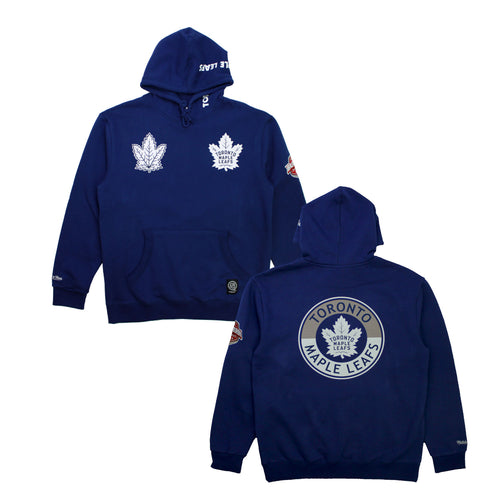 Buy Men's Toronto Maple Leafs City Collection Fleece Hoody by Mitchell & Ness - Navy - Swaggerlikeme.com / Grand General Store