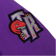 Load image into Gallery viewer, Men's Toronto Raptors City Collection Fleece Hoody by Mitchell & Ness Purple - Swaggerlikeme.com