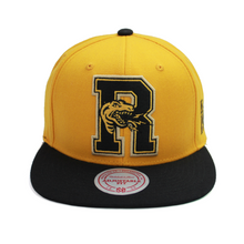 Load image into Gallery viewer, Buy Men's Toronto Raptors Gym Stallion Snapback Hat by Mitchell & Ness Mustard - Swaggerlikeme.com