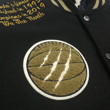 Load image into Gallery viewer, Buy Toronto Raptors Men's Varsity Jacket in Black by Mitchell & Ness - Swaggerlikeme.com / Grand General Store