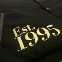 Load image into Gallery viewer, Buy Toronto Raptors Men's Varsity Jacket in Black by Mitchell & Ness - Swaggerlikeme.com / Grand General Store