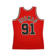 Load image into Gallery viewer, Buy Mitchell & Ness Dennis Rodman Classic Swingman Throwback Jersey - Red - Swaggerlikeme.com / Grand General Store