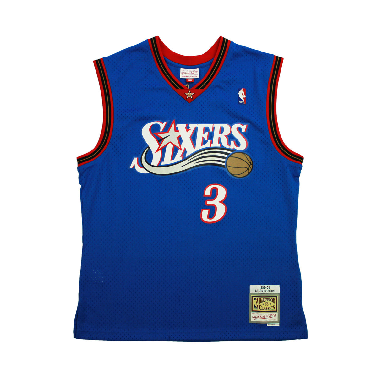 Allen Iverson Philadelphia 76ers 1999-00 Alternate Swingman