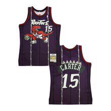 Load image into Gallery viewer, Buy Mitchell & Ness Vince Carter Toronto Raptors 1998-99 Hardwood Classics Swingman Jersey - Purple - Swaggerlikeme.com / Grand General Store