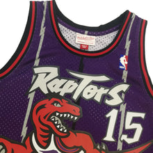 Load image into Gallery viewer, Buy Mitchell & Ness Vince Carter Toronto Raptors 1998-99 Hardwood Classics Swingman Jersey - Purple - Swaggerlikeme.com / Grand General Store