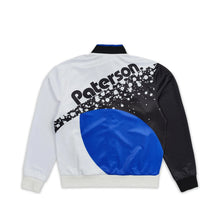 Load image into Gallery viewer, Men's Paterson League Roddick Track Jacket in White and Royal - Swaggerlikeme.com