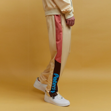 Load image into Gallery viewer, Buy Men's Paterson League Diamond Court Track Pant in Beige - Swaggerlikeme.com